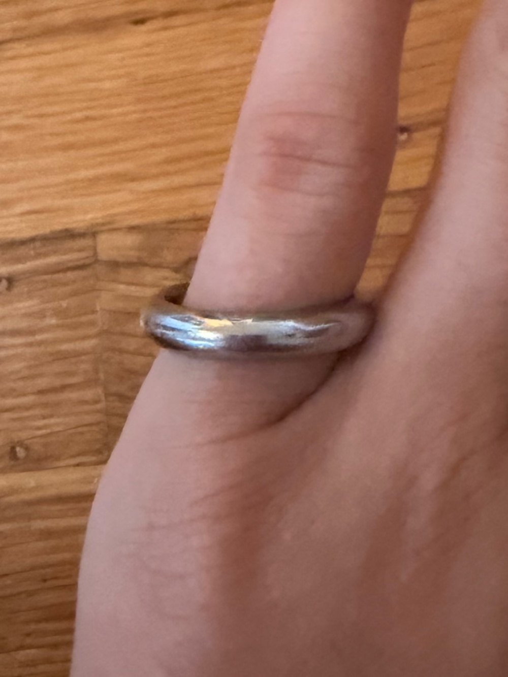 25 Sterling Silver Chunky Dome Ring – Wide Band Statement Ring